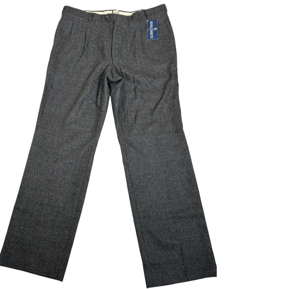 Vintage Nino Cerruti‎ Men’s Wool & Silk Blend Trousers Size 38 Made in U.S.A.NWT
